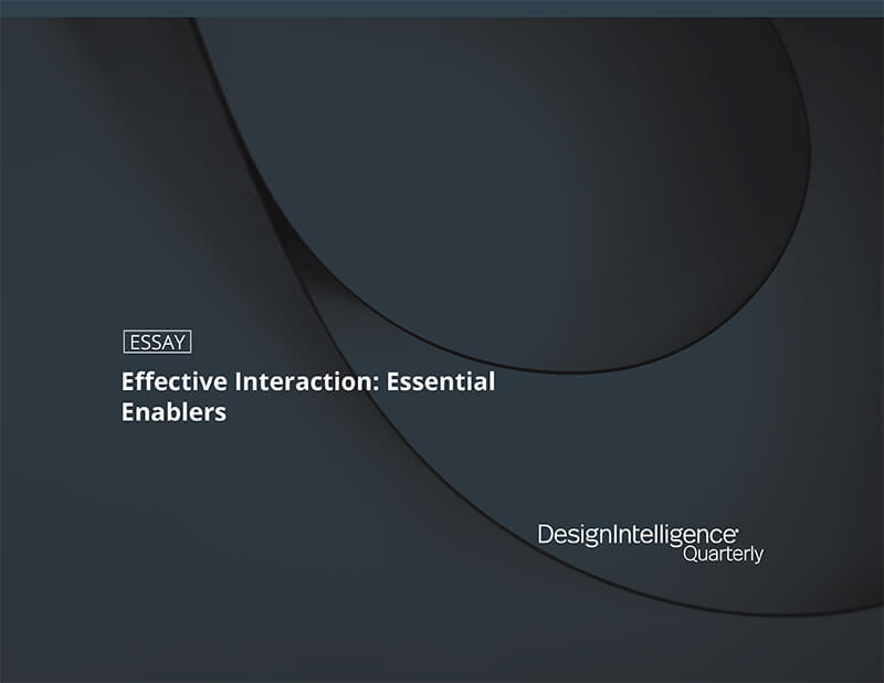 Effective Interaction: Essential Enablers by Dave Gilmore