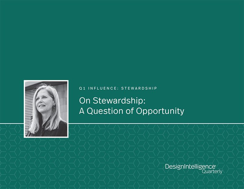 On Stewardship: A Question of Opportunity