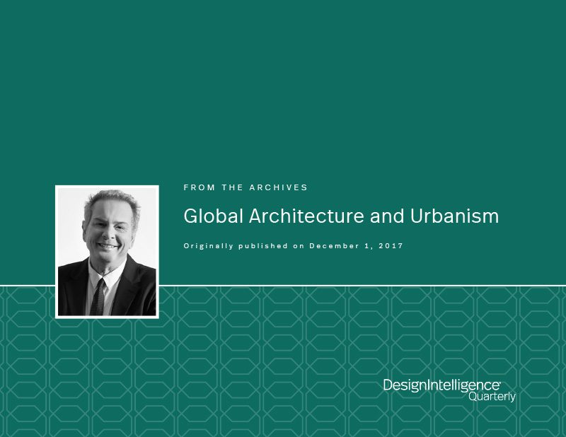 Global Architecture and Urbanism